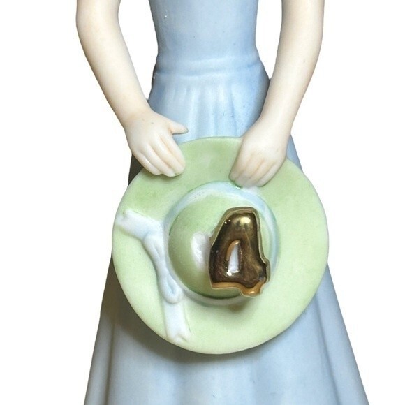 Enesco Growing Up Girls Classic Porcelain Figurine Blonde Birthday Age 14 or 4 - Picture 8 of 13